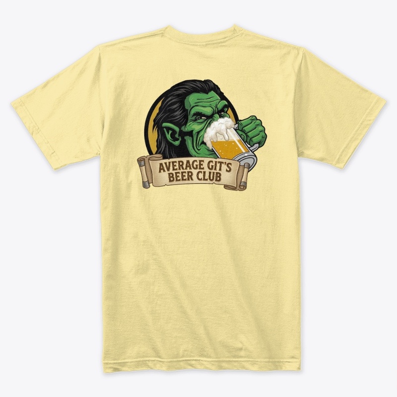 Average Gits Beer Club — Yellow