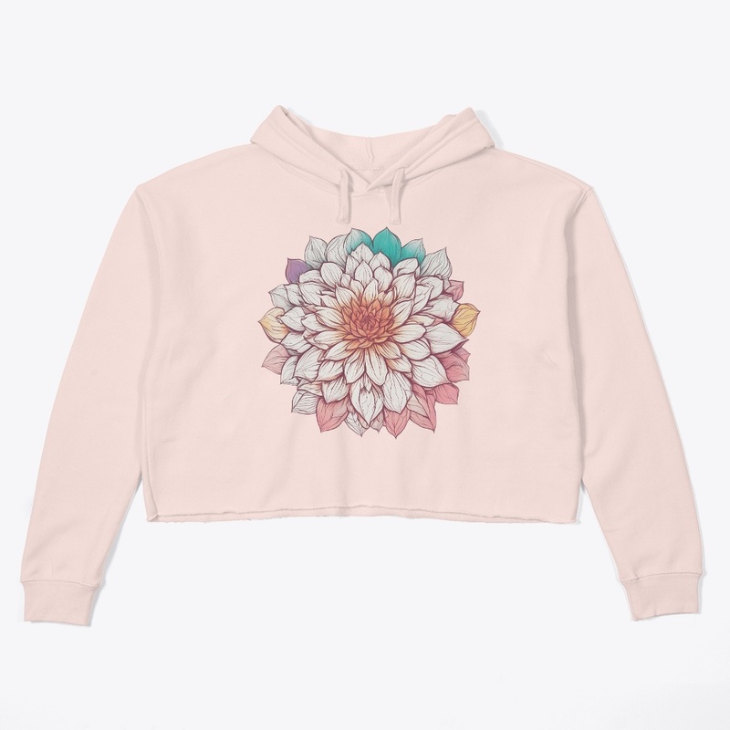 Colorful Dahlia Bloom Flower