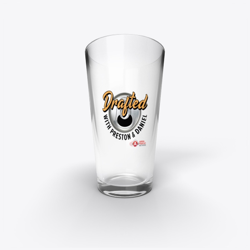 Drafted Logo Pint Glass