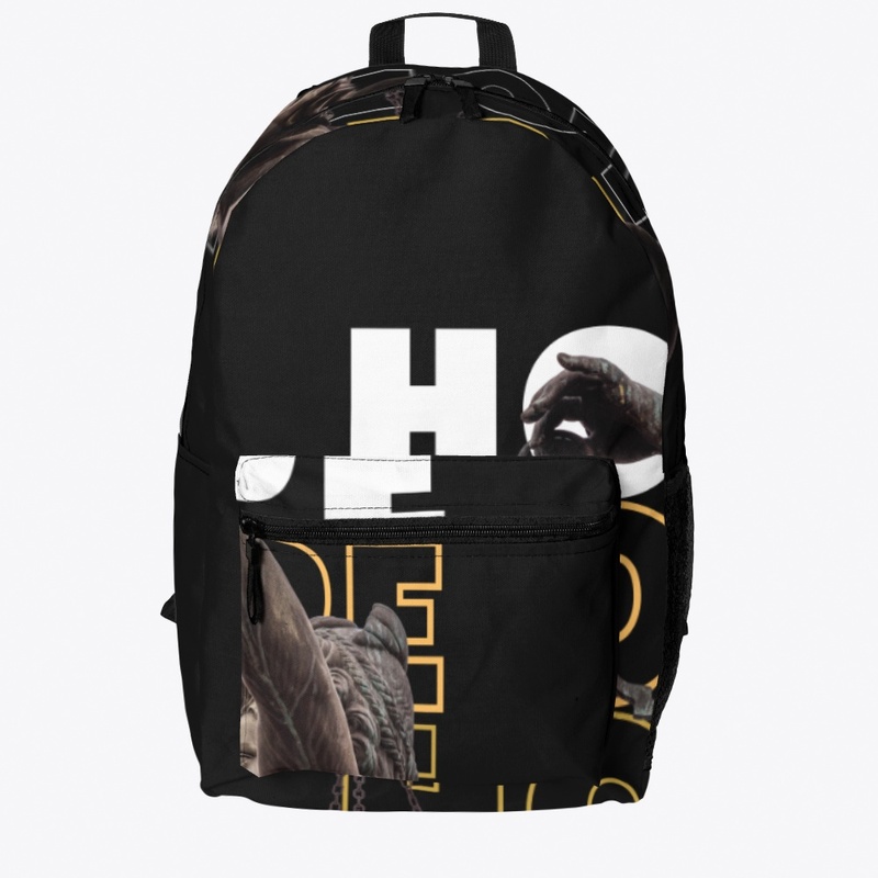 Black and yellow modern hope T Shirt