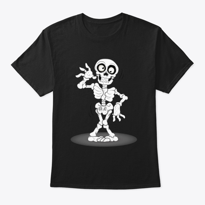 Humorous Silly Skeleton Tee