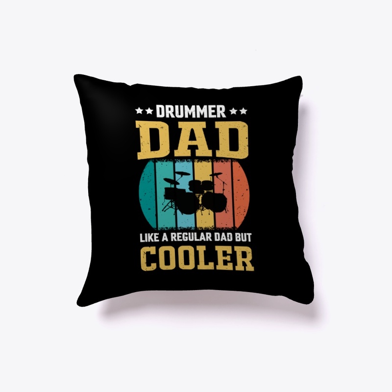 Drummer Dad Like A Regular Dad T-Shirt