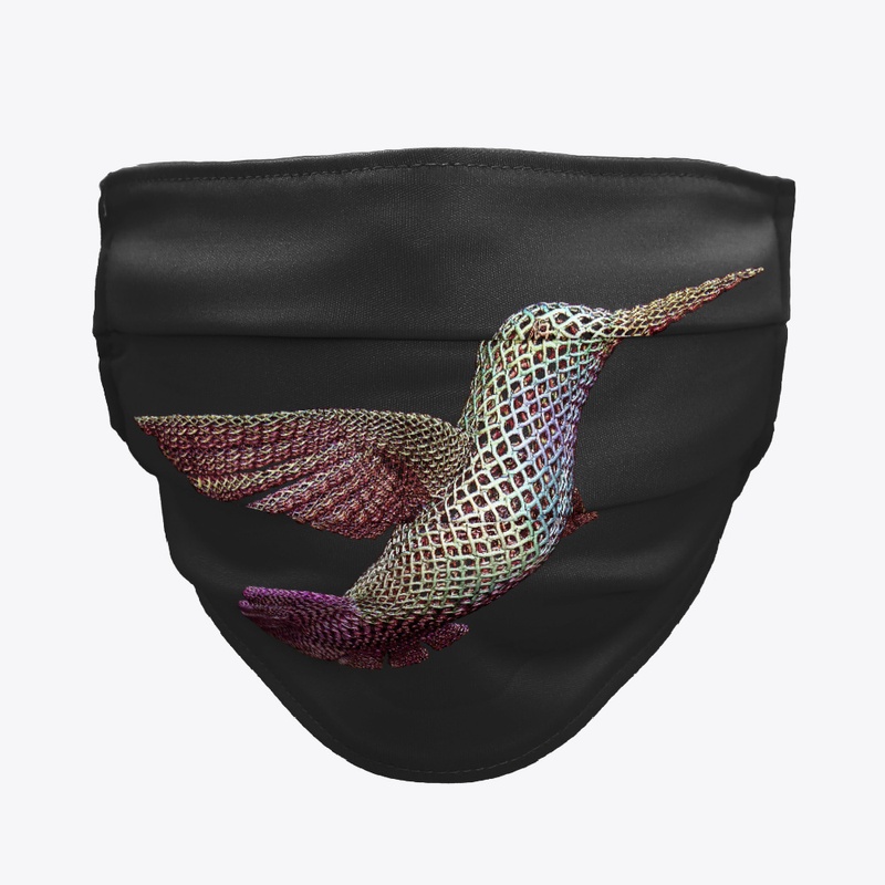 3D woven Hummingbird stylized
