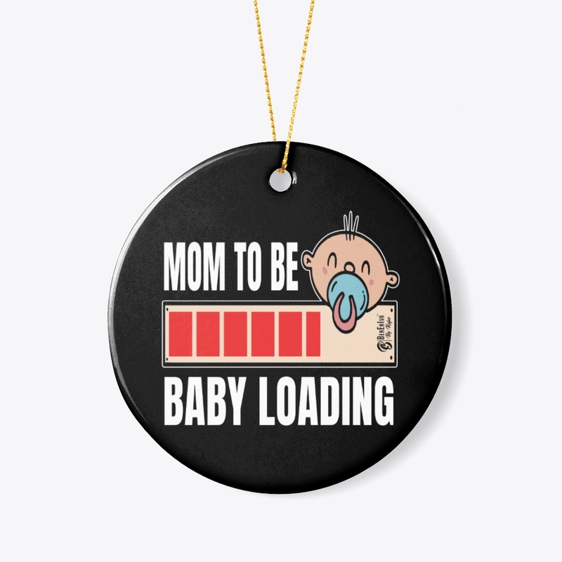 Mom To Be Black Shirt