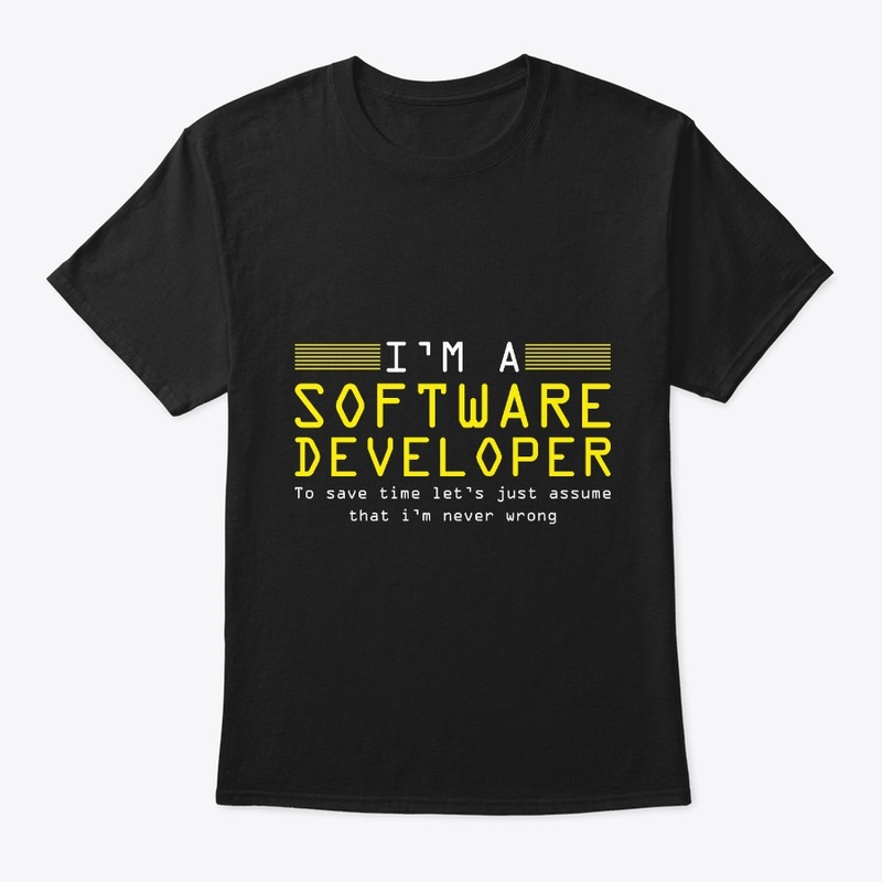 Teeshirt for Software developers.