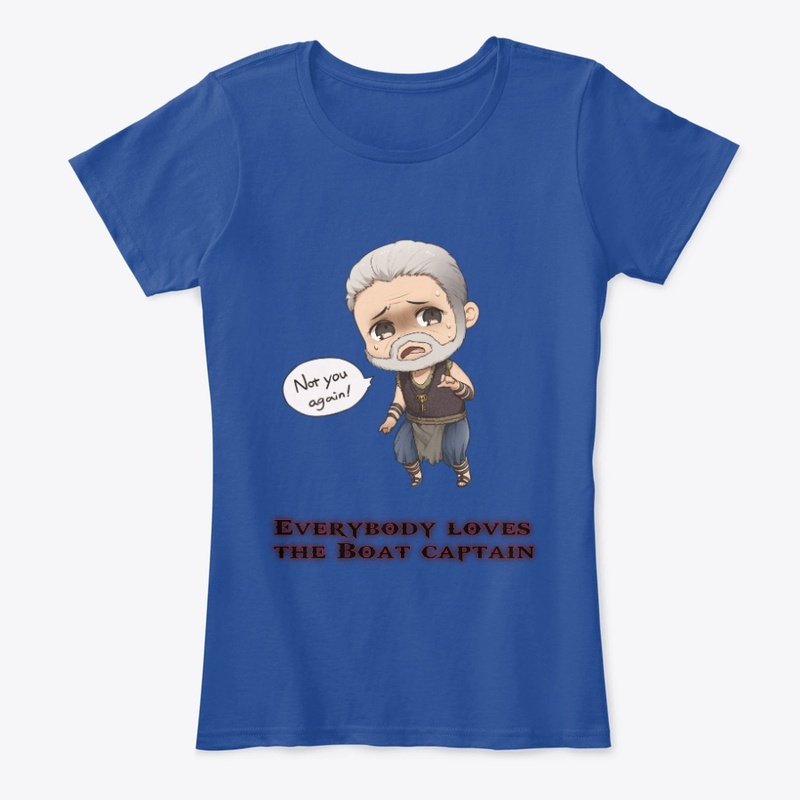 Everybody loves the boat captain