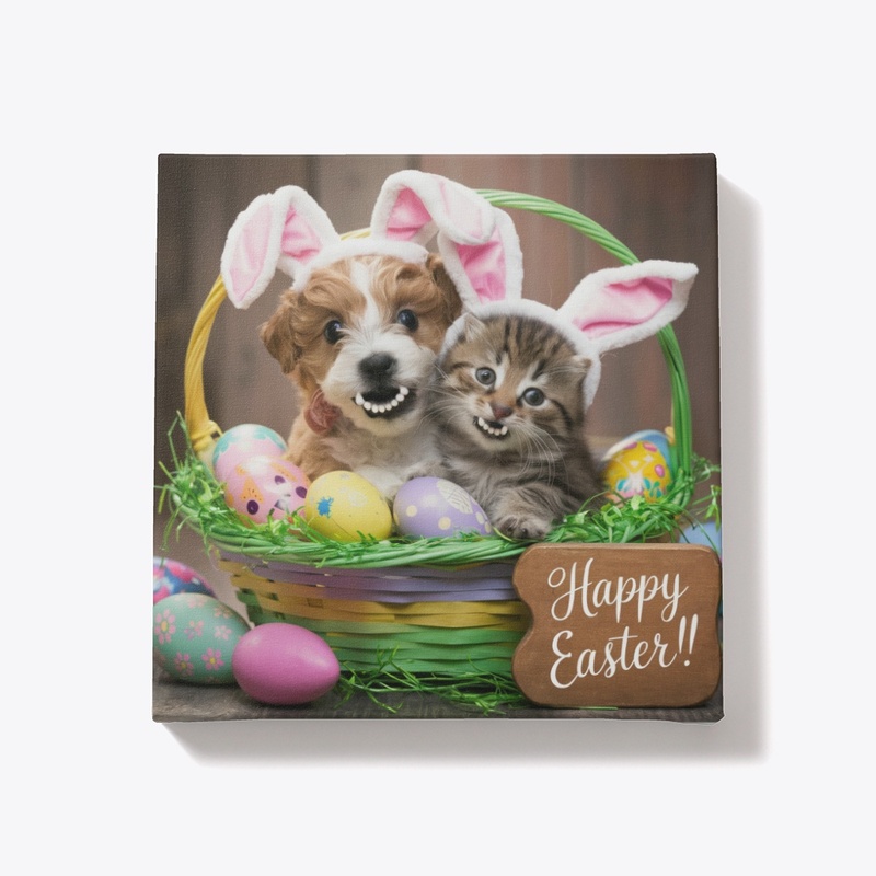 Easter Smiles with Bunny Ears