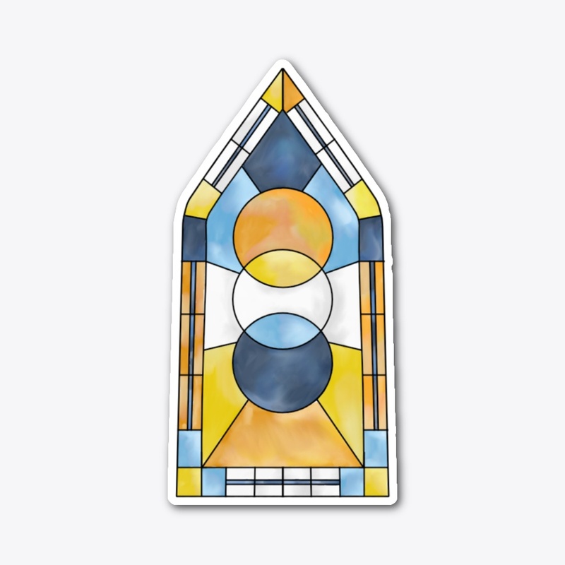 Stained Glass Aroace Window