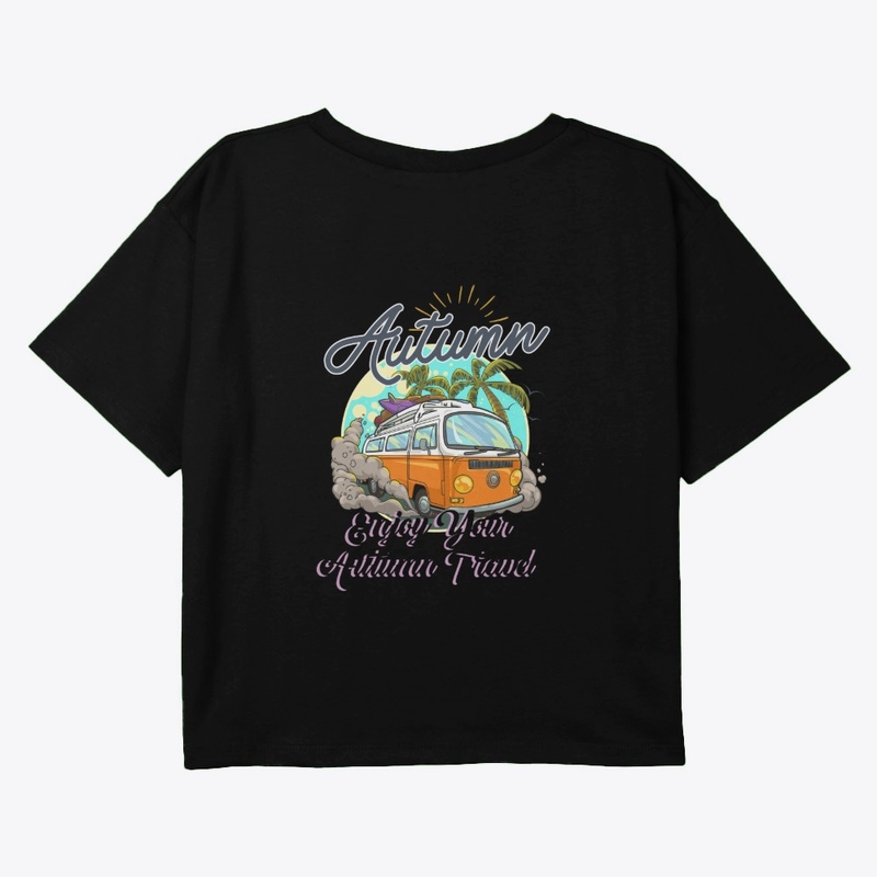 Women’s Autumn Travel Graphic T-Shirt