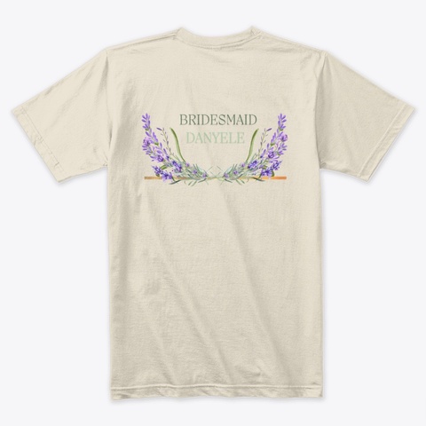 Danyele Cream T-Shirt Back