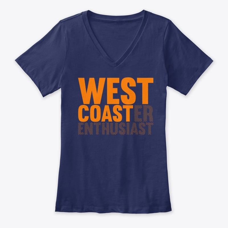West Coaster Enthusiast - Orange Print