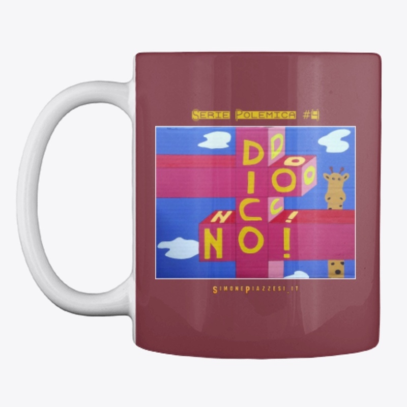 io dico no! tazza
