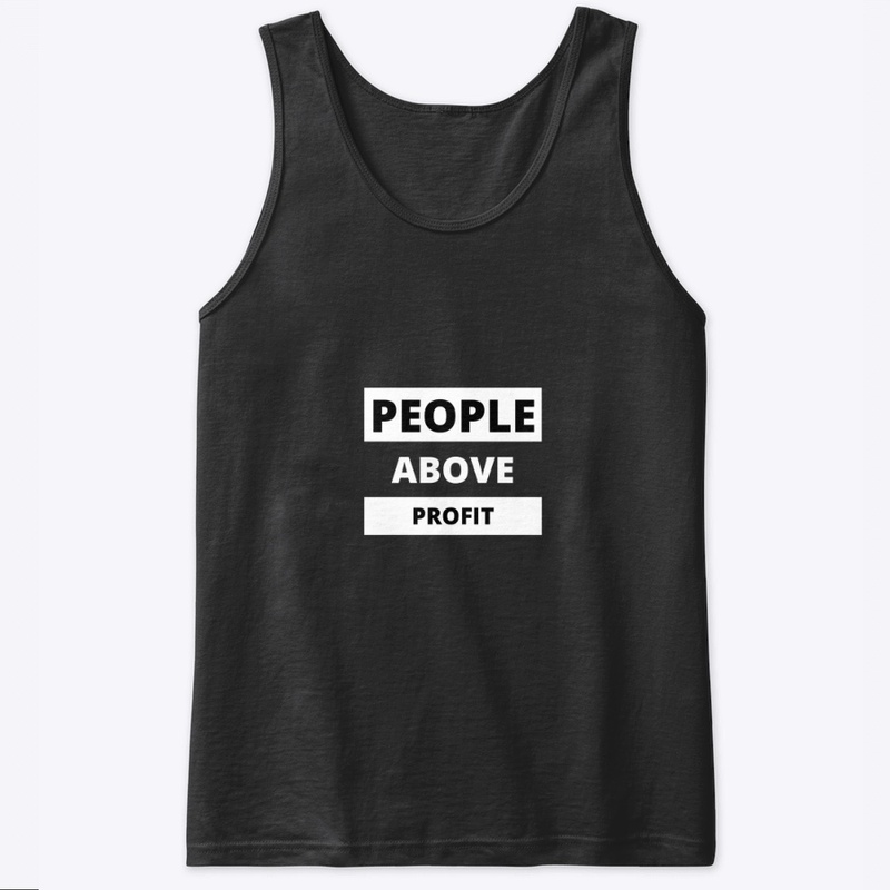 People Above Profit - Black