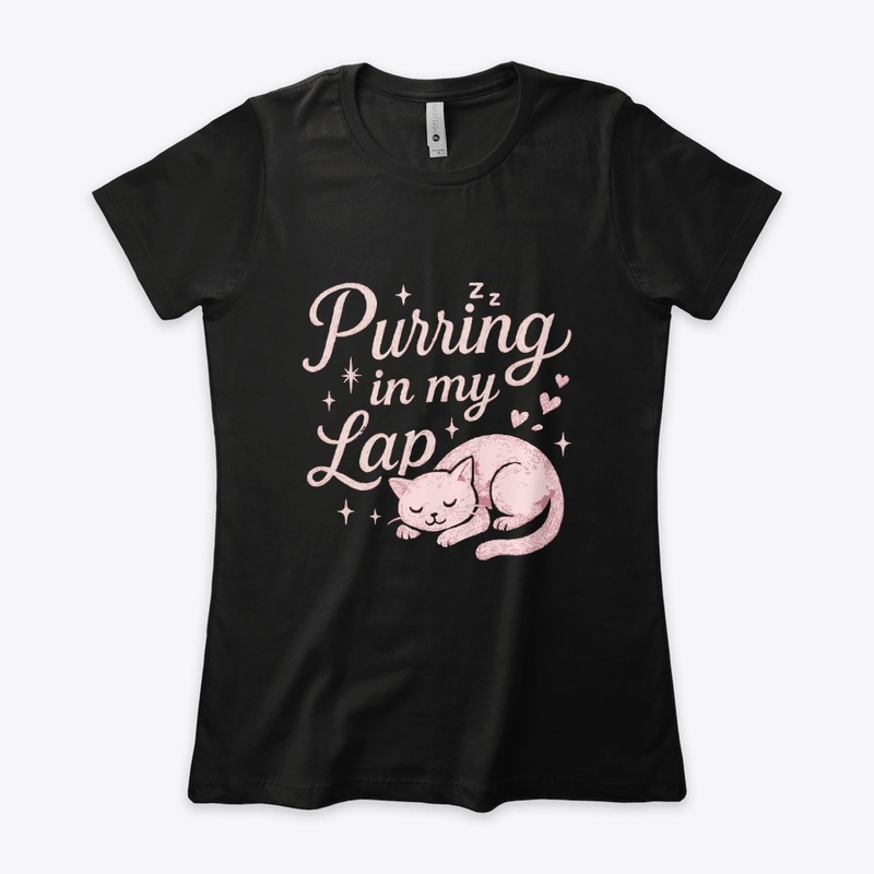 Purring in My Lap Cozy Cat Gift
