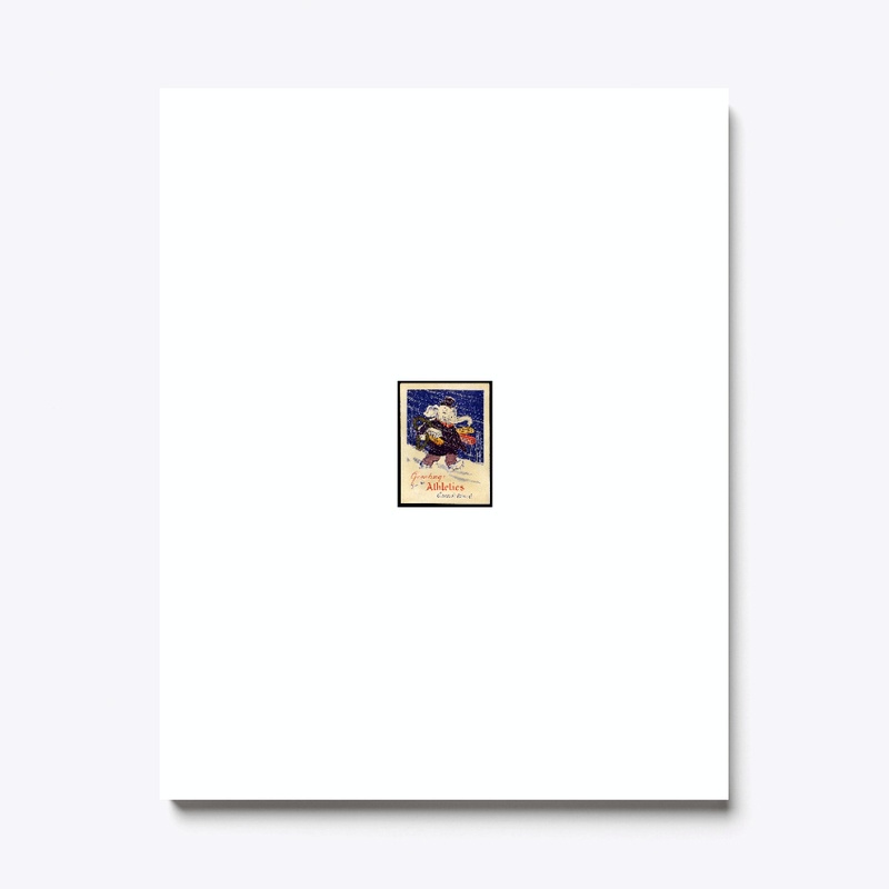 Philadelphia Athletics Christmas Card