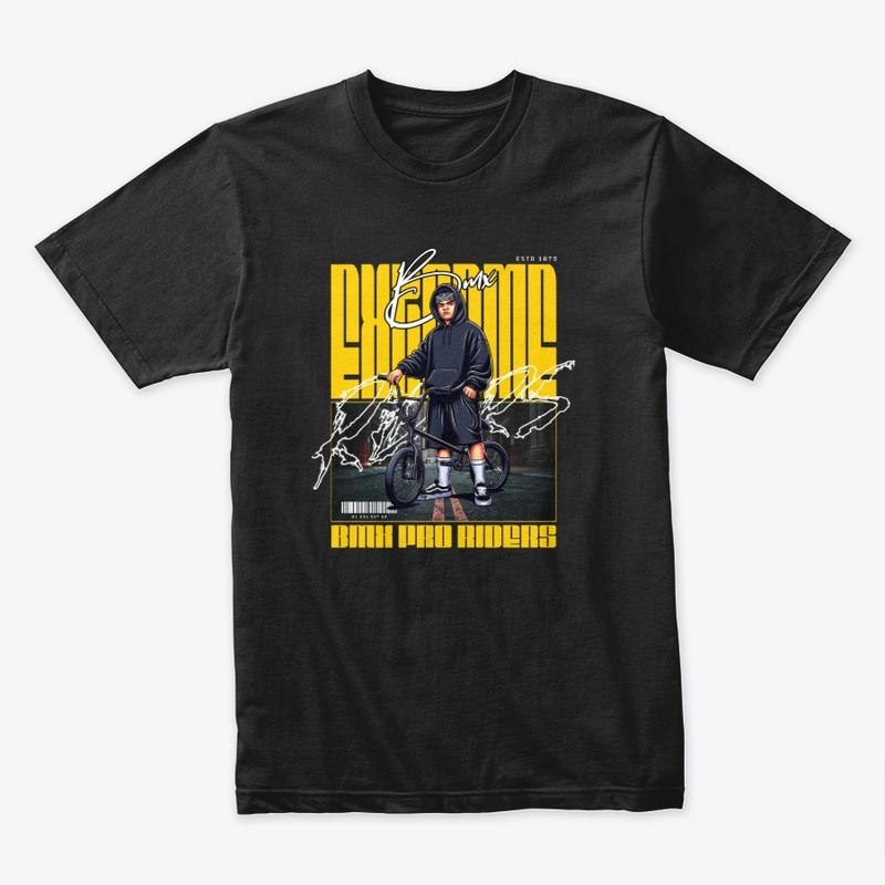 BMX Extreme Riders Trendy Apparel