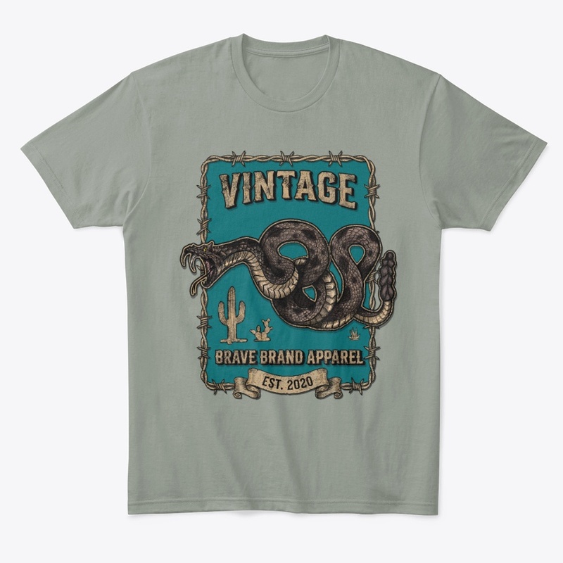 High-Desert Rattlesnake Emblem Tee