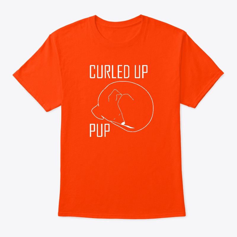 Curled Up Pup Tee