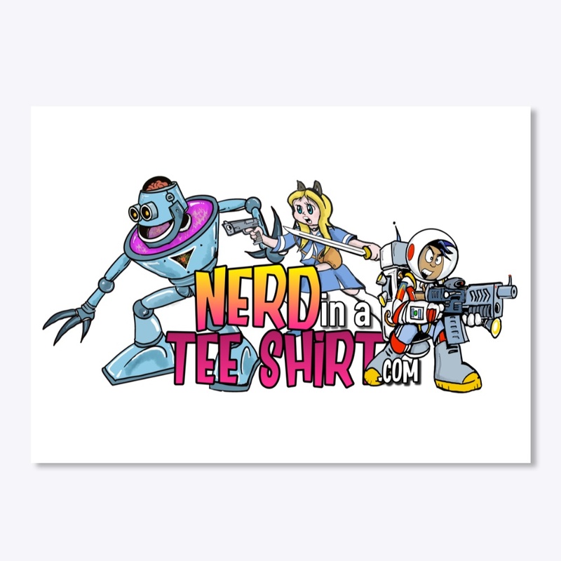 Nerd in a Tee Shirt COLOR