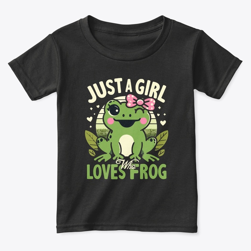 Girl Loves Frog T-Shirt