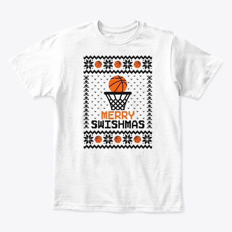 Merry Swishmas Basketball Ugly Sweater
