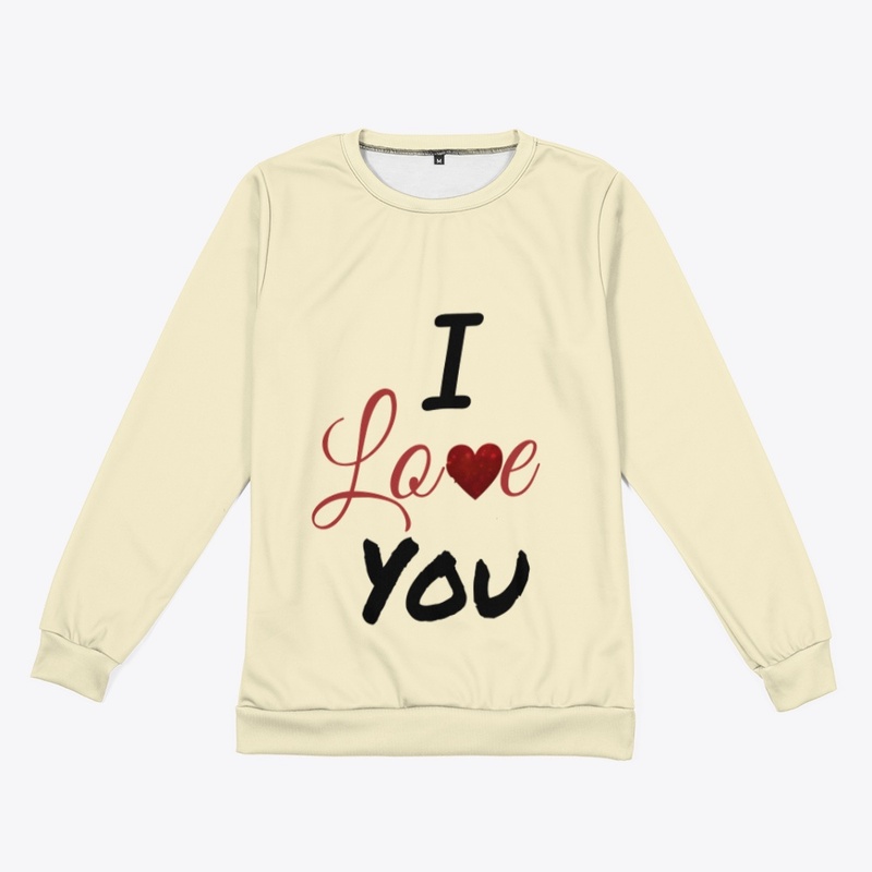 I Love you design 