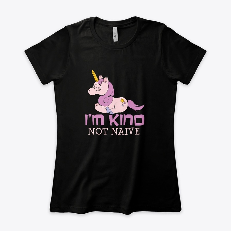 Kind Not Naive Teacher Unicorn  Glasses