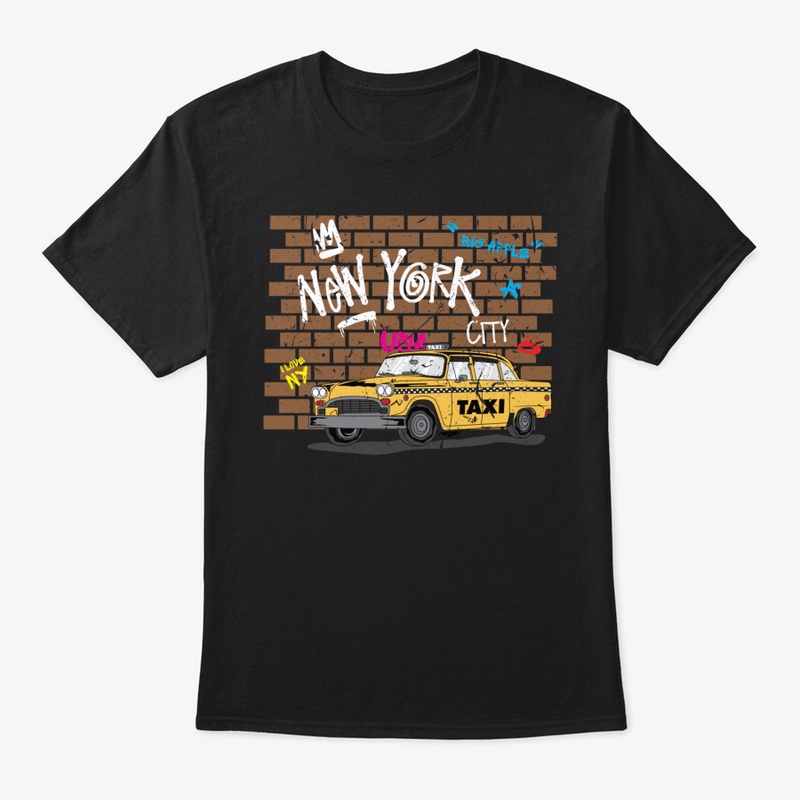 Big Apple  New York  Nyc Yellow Taxi Cab
