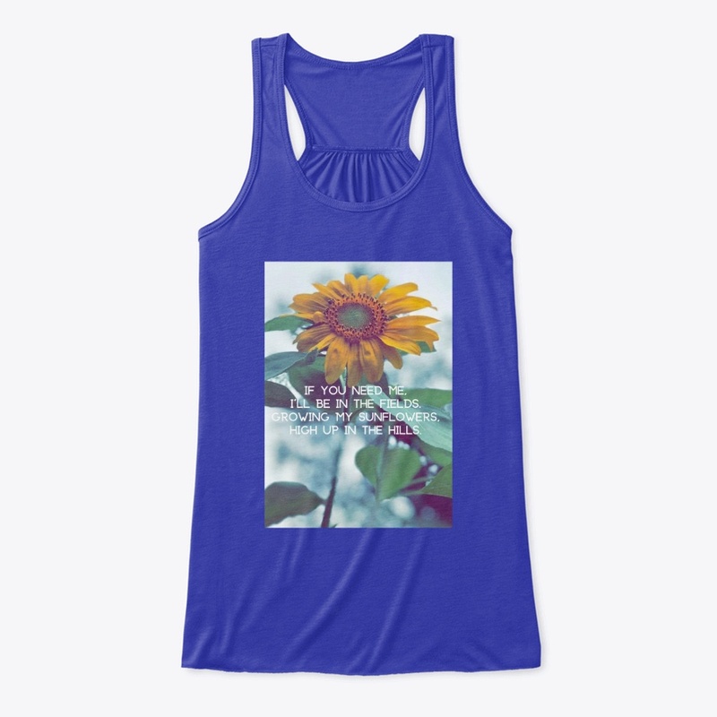 Sunflower Poem Merchandise 
