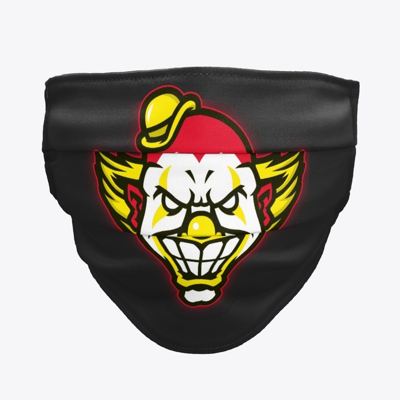 Killer Clown Face Mask