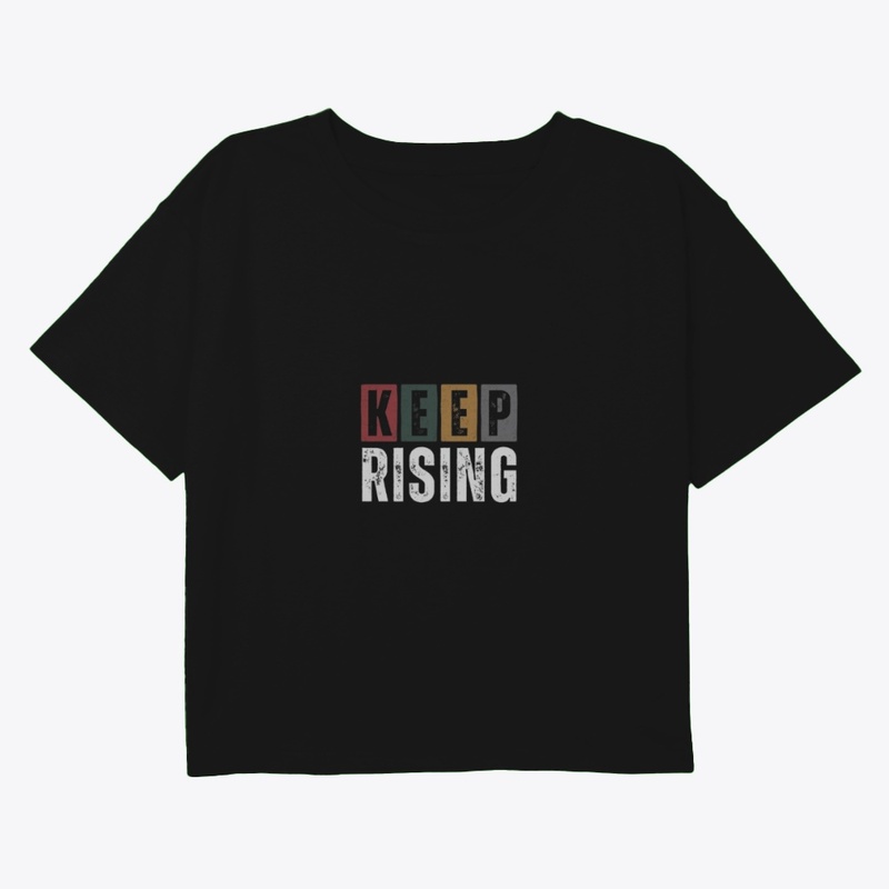 Keep Rising creative design