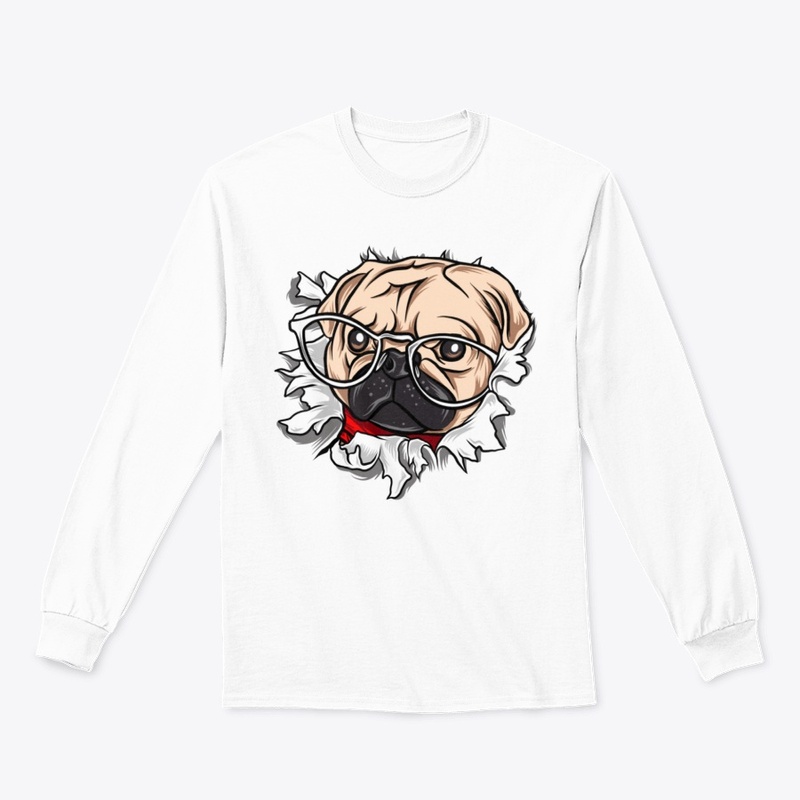 Pug Popping Out