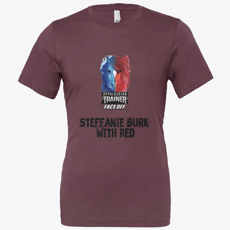 Steffanie Burk with Red