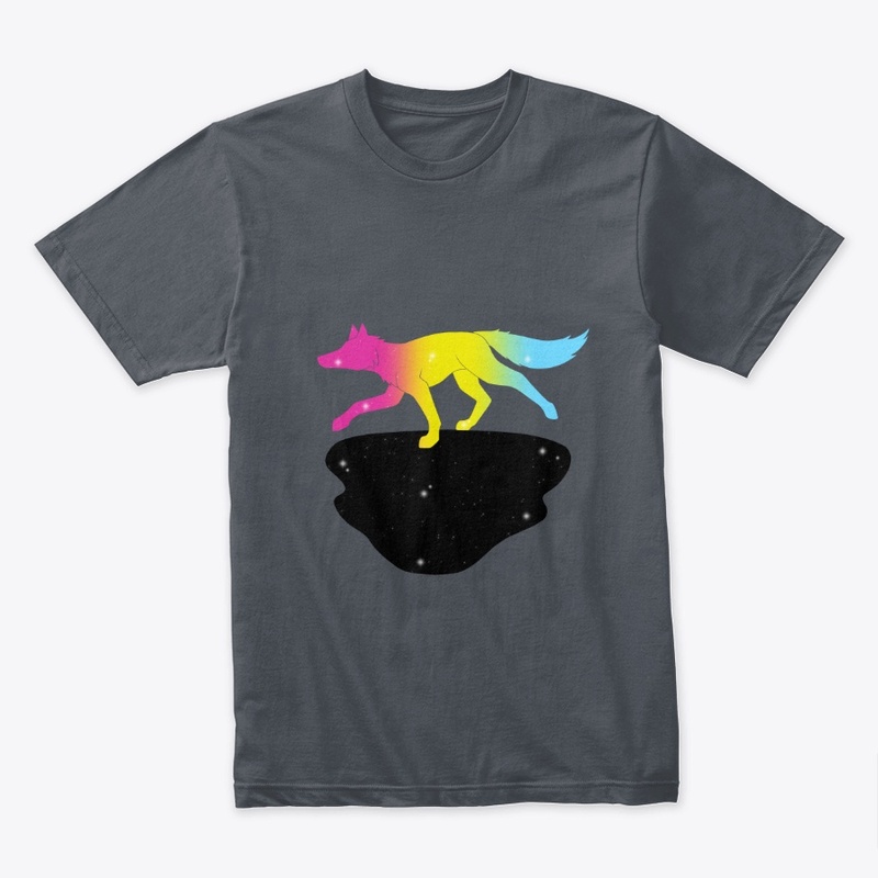 Pan running starry fox