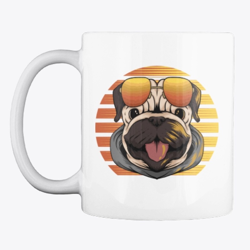 Retro Pug