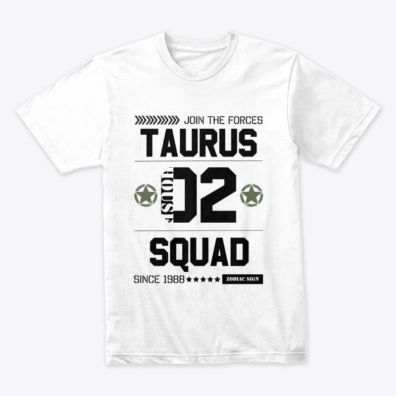 Zodiac Majesty Taurus Squad Black