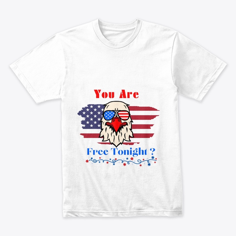Patriotic Bald Eagle Tshirt 4th of July 