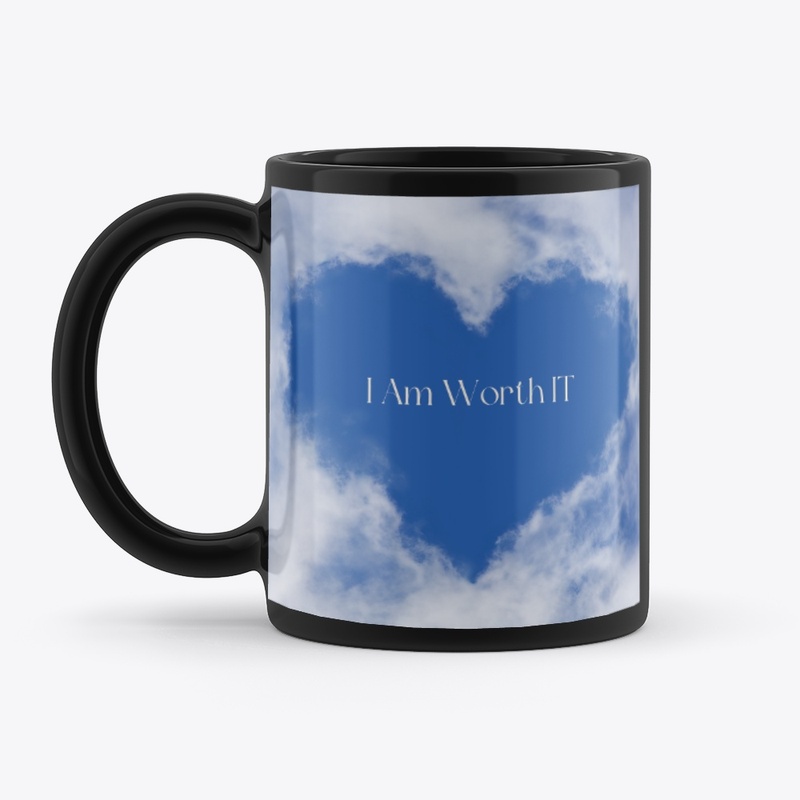 I Am Worth it Heart Cloud Collection