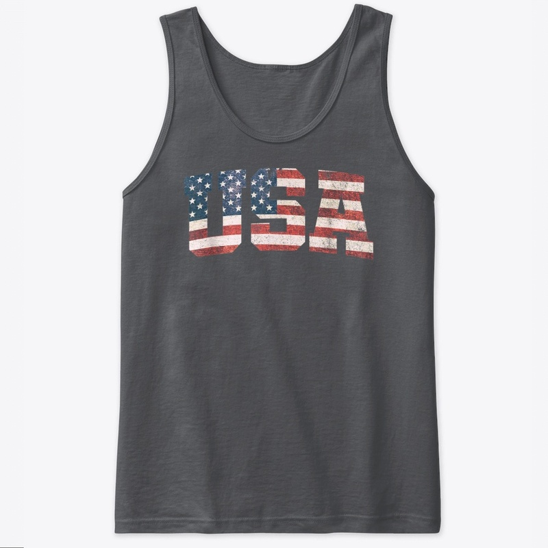 USA T Shirt US Flag Tee Patriot