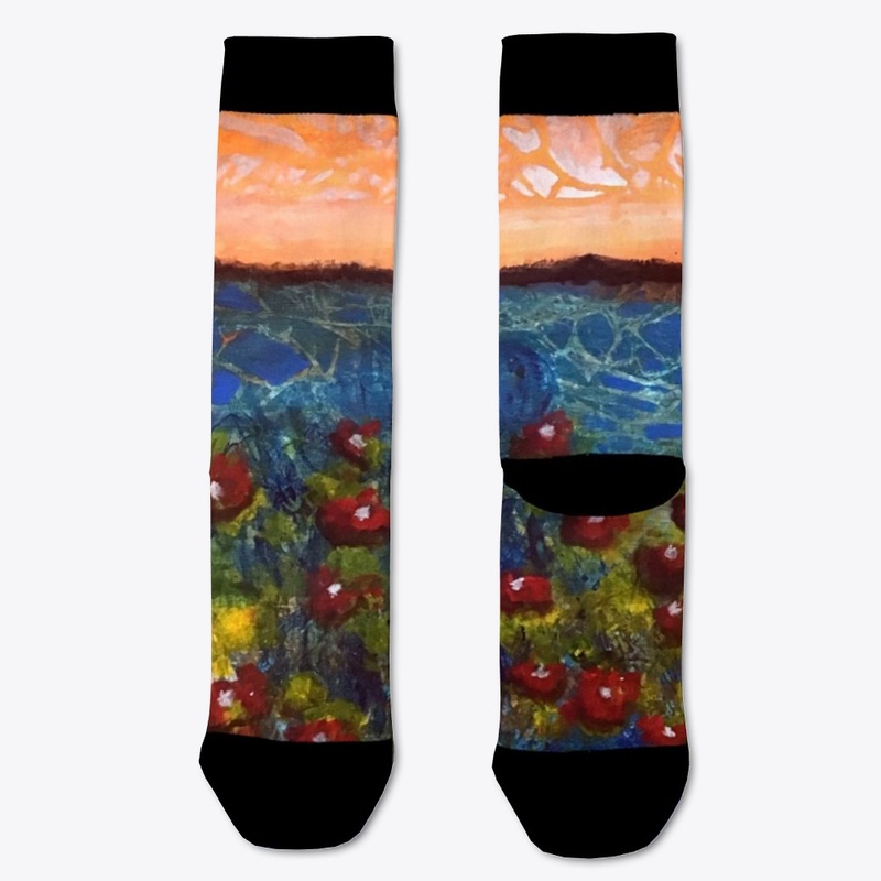 Field of red flowers...