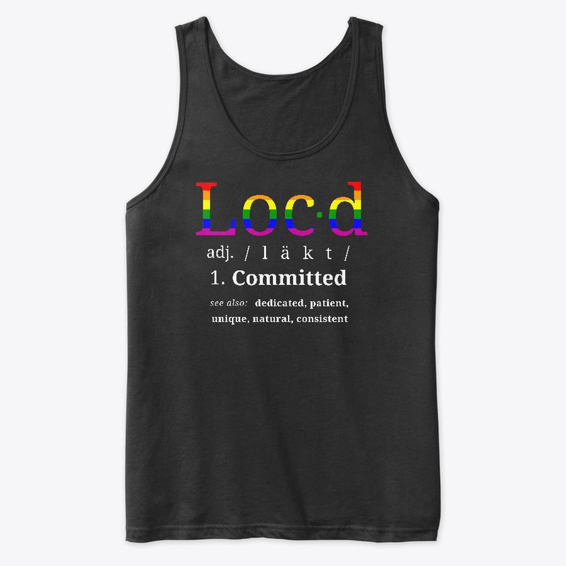 Best of both worlds Loc'd  Pride tee