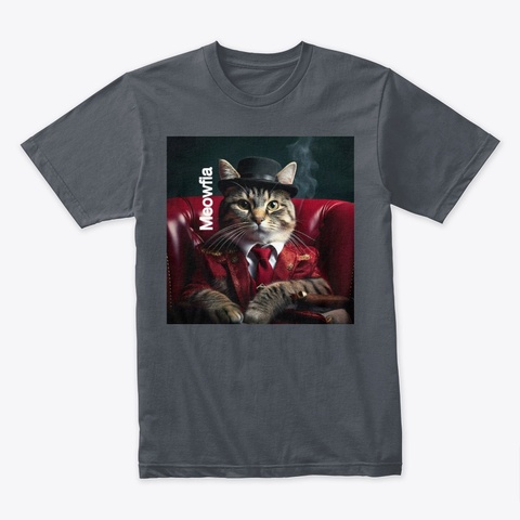 Meowfia Heavy Metal T-Shirt Front