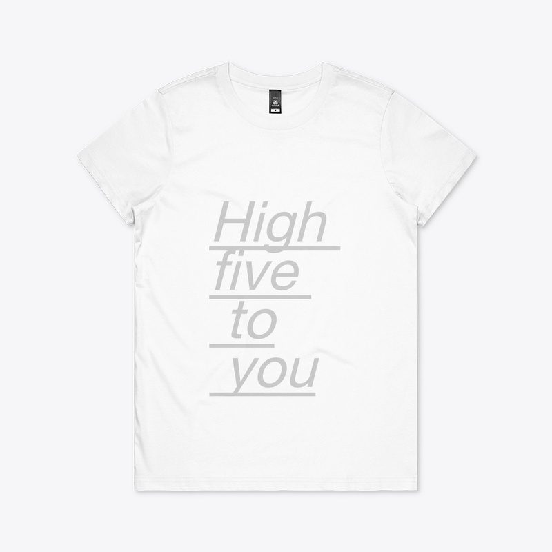 High five to you