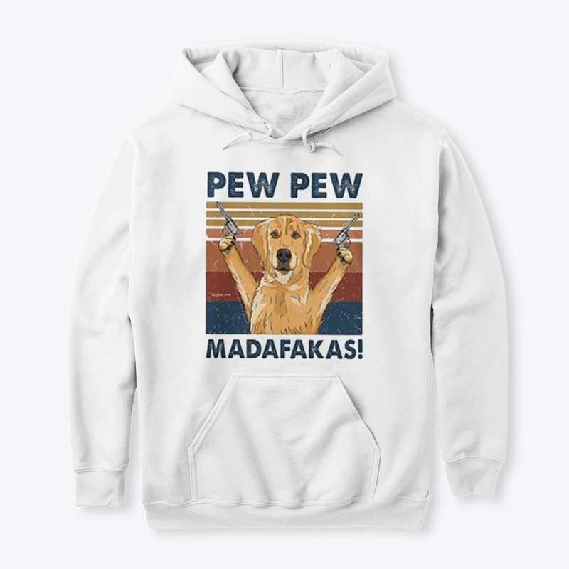 Golden Retriever Pew Pew