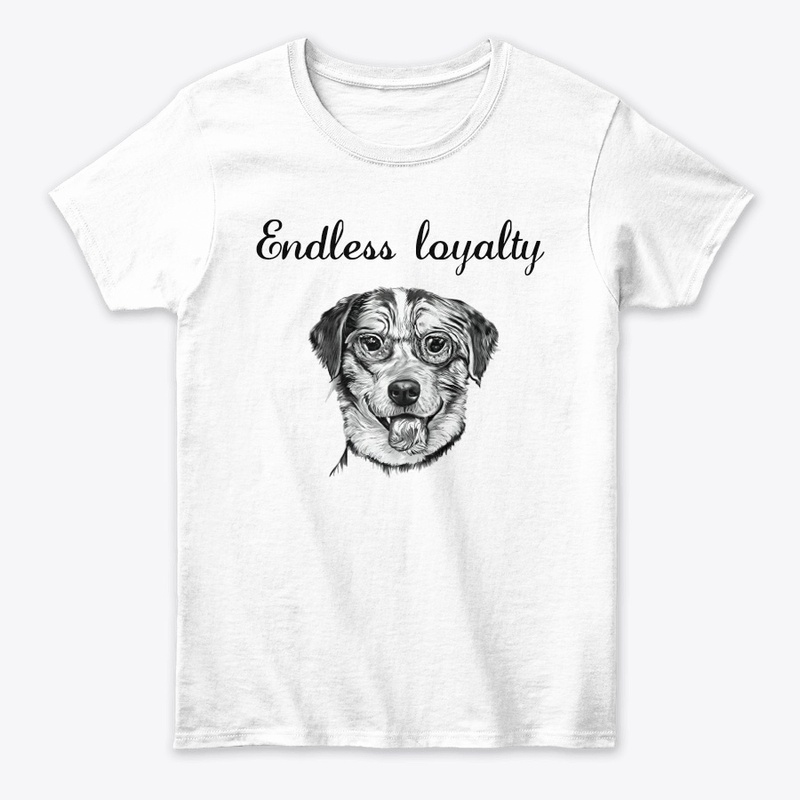 Clothes with a picture of a dog