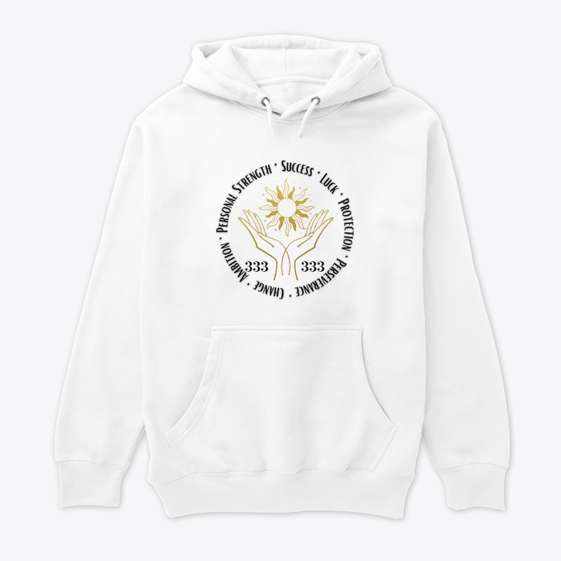333 Angel Number - White Collection