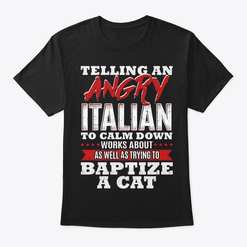 Italian Gift, Calm Down Like Baptize Cat