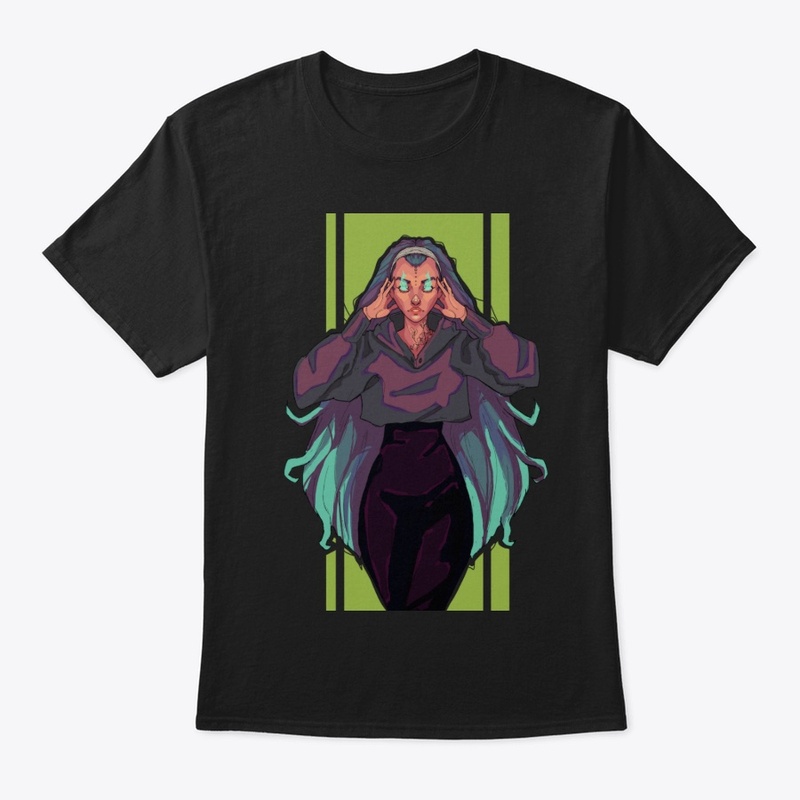 anime witch tee