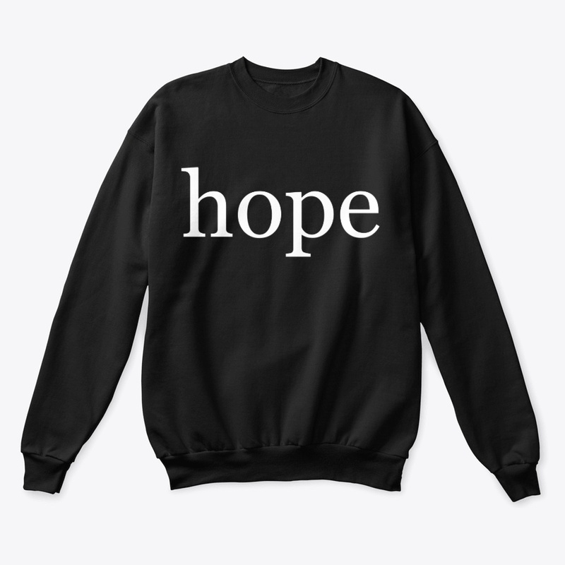 Hope in White Lettering