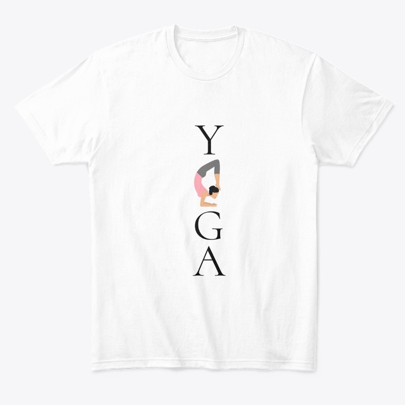 YOGA w/ Woman Posing Tee